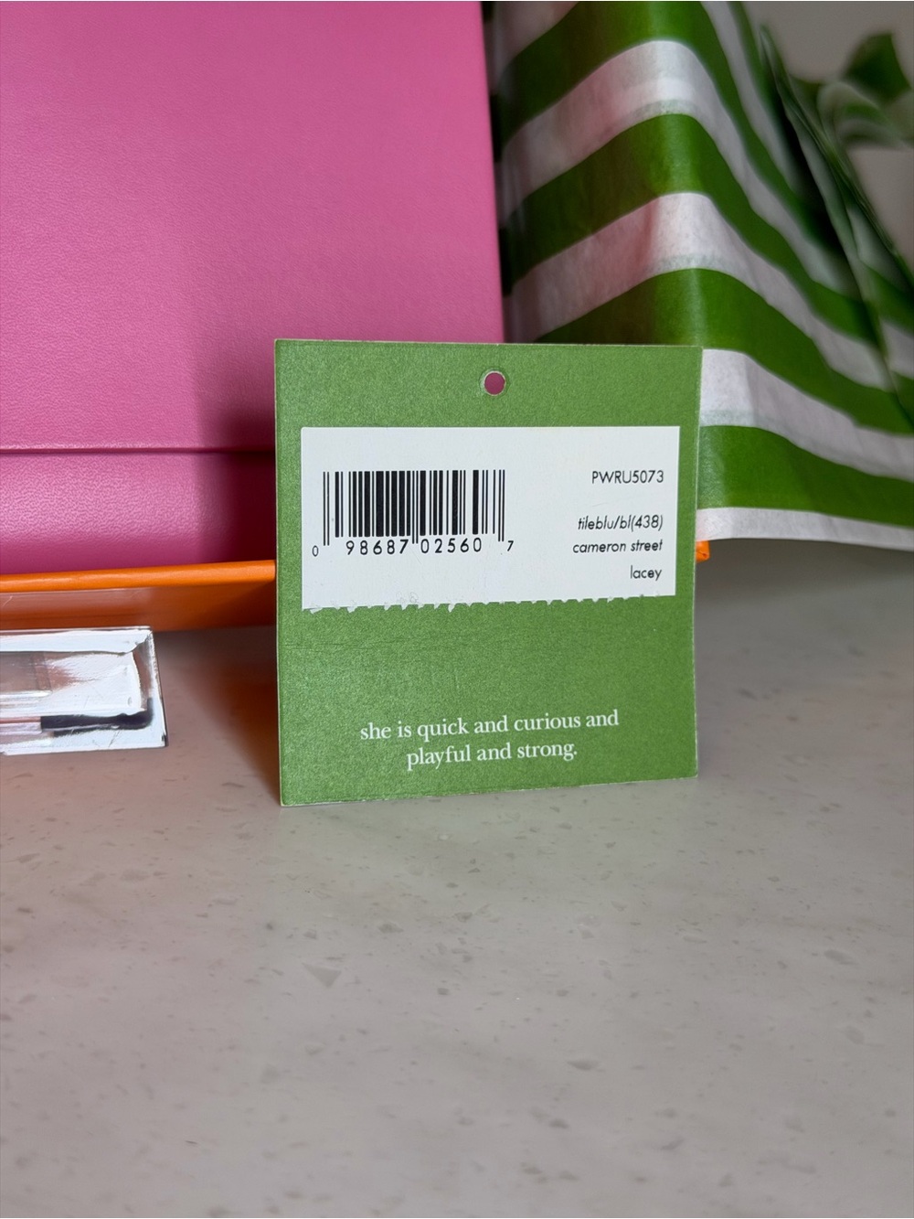 kate spade gift boxed like new Cameron St Lacey Pink Leather Continental Wallet - Picture 14 of 14